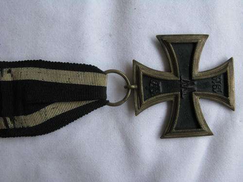 WW1 GERMAN IRON CROSS 2ND CLASS - ORIGINAL