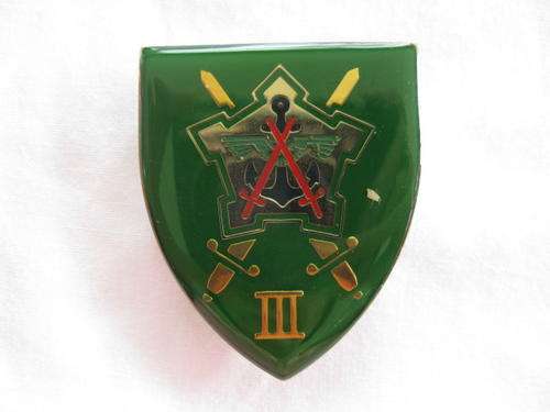 SHOULDER FLASH - CHIEF OF STAFF OPERATIONS - 3 PINS - ORIGINAL
