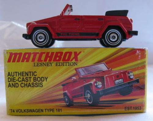 MATCHBOX 1:59 SCALE 74 VOLKSWAGEN TYPE 181 - BOXED