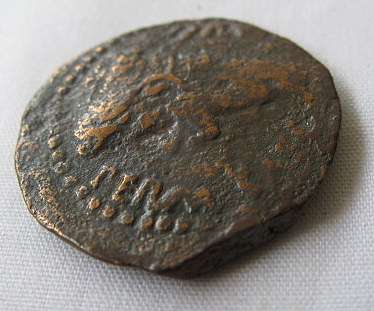 BRONZE COIN SPAIN - AUGUSTUS 27BC - 14AD - DIAMETER 25MM - AUTHENTIC