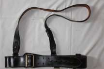 RHODESIAN SAM BROWN BELT, EXTENDED LENGTH 118CM - GOOD CONDITION