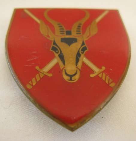 SA ARMY HQ - 2ND ISSUE FLASH - 3 PINS - ORIGINAL