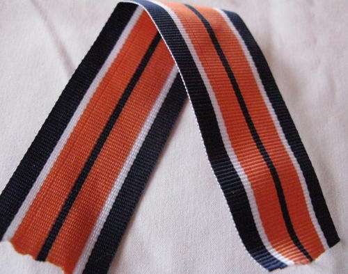 SADF FULL SIZE GENERAL SERVICE MEDAL RIBBON - LENGTH 16CM