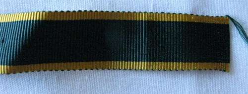 MINIATURE TERRITORIAL EFFICIENCY MEDAL RIBBON - LENGTH 15CM