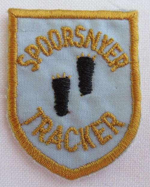 SA POLICE TRACKER BADGE-ORIGINAL EMBROIDERED