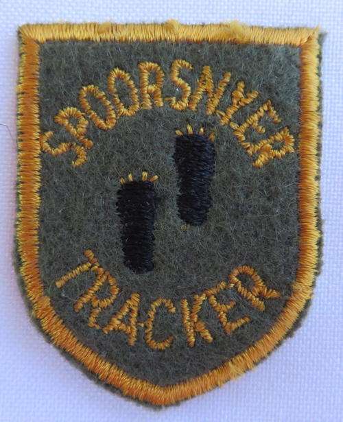 SA POLICE TRACKER BADGE-ORIGINAL EMBROIDERED