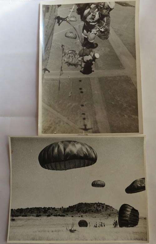 SADF BORDER PERIOD,ORIGINAL PARA PHOTOS-MEASURES 21,5X16,5CM