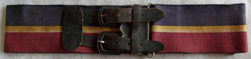 RHODESIAN ARMY PAY CORPS STABLE BELT.