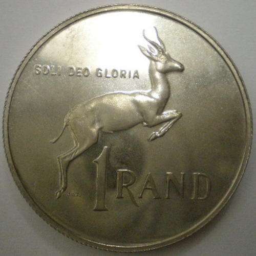 UNC H.F. VERWOERD 1967 15GR SILVER R1 COIN.