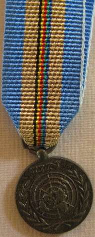 4353) UNITED NATIONS MEDAL MINIATURE