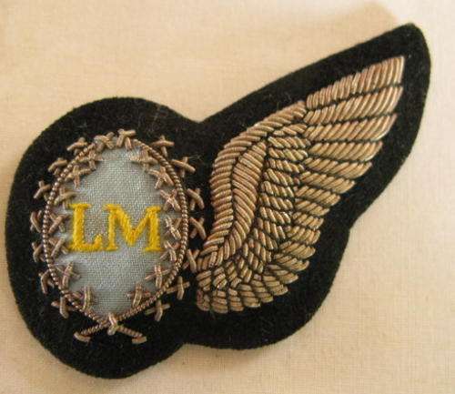 NO. 4474)  SAAF - LOADMASTER SILVER WIRE WING - 1980'S.