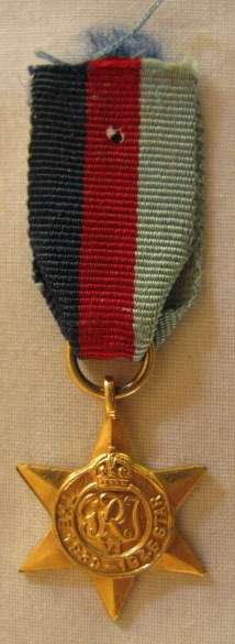 NO. 4330)  WW2 - 1939-45.  STAR MINIATURE.