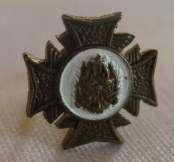 NO. 4361)  RHODESIAN - BRONZE RIBBON CROSS.  ALL WITH 2 PINS.