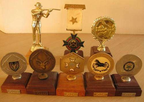 SHOOTING TROPHIES FOLLOWING: