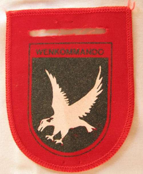 AWB WENKOMMANDO CLOTH SHOULDER FLASH.