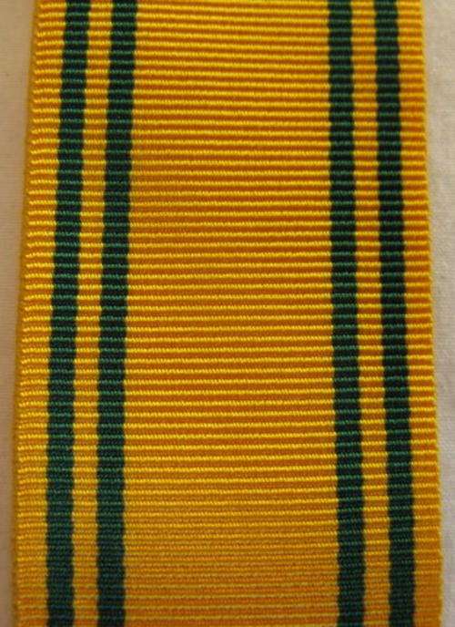 S.A. PRISONS MEDAL RIBBON FULL SIZE SILVER MEDAL - 20 YEARS SERVICE - INSTITUTED 1980