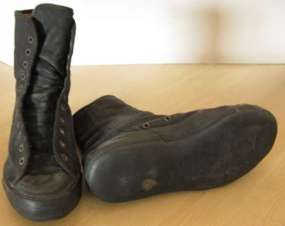 Flat sole combat boots on sale