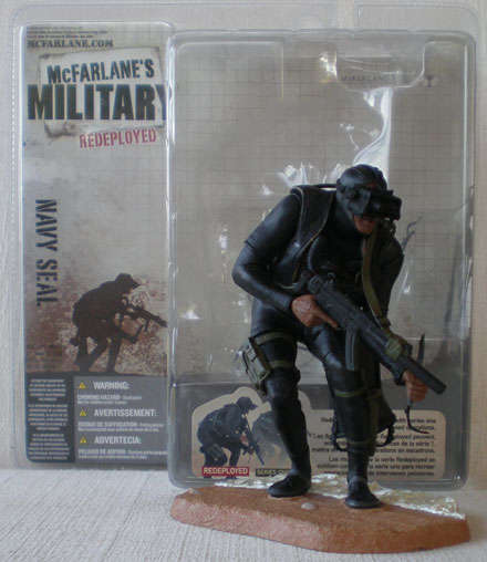 MCFARLANE'S MILITARY FIGURES - NAVY SEAL