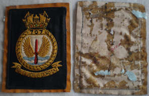 707 SQUADRON ROYAL NAVY FLEET AIR ARM BLAZER BADGE.