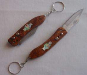 WOODEN KEYCHAIN KNIFE