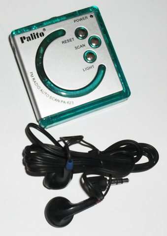 PALITO  FM SCAN RADIO & MINI TORCH