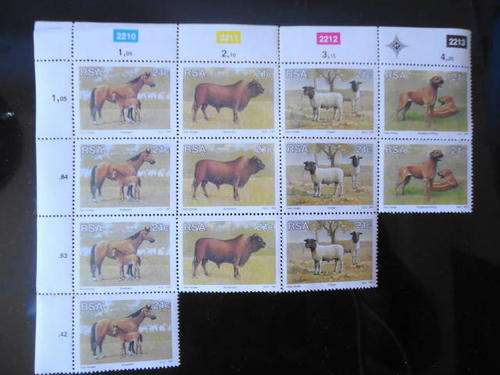 south african domestic animals unused as per the photograph.