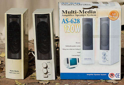 SPEAKER - 120W - 1 X SET IN NEW CONDITION IN BOX