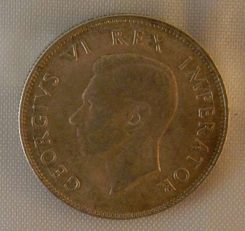 1943 2 and a Half Shilling VF