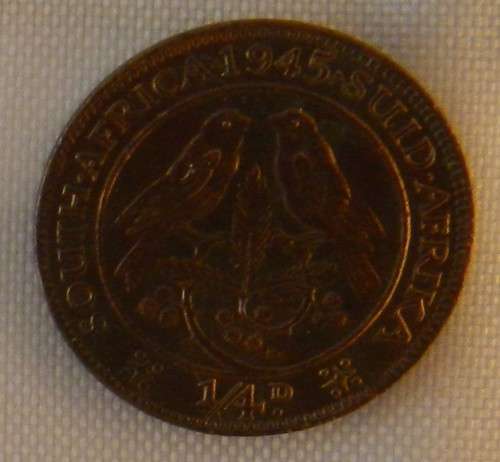 1945 Quarter Pennyfarthing EF