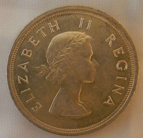 1953 5 Shillings VF