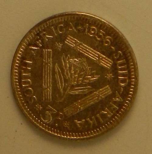 1956 3 PENCE - PROOF