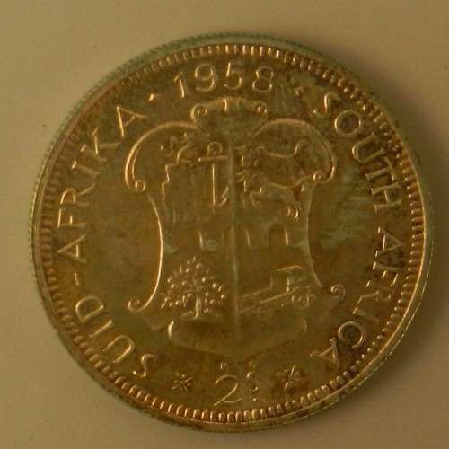 1958 2 SHILLING - PROOF