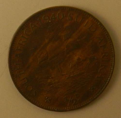 1940 HALF PENNY - F