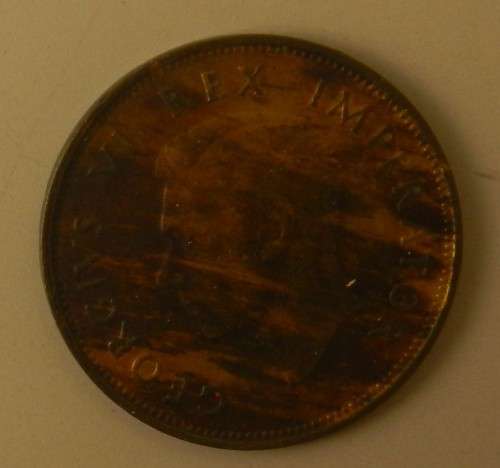 1940 HALF PENNY - F