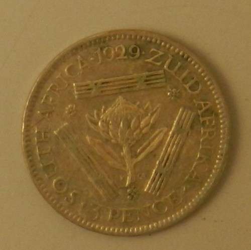 1929 3 PENCE - VF