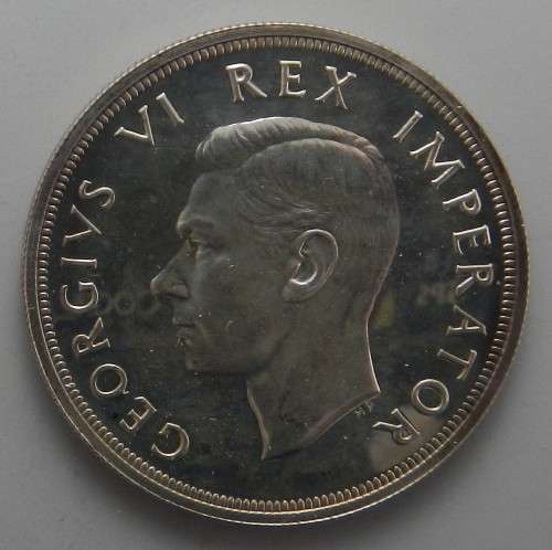 1947 5 SHILLING - PROOF