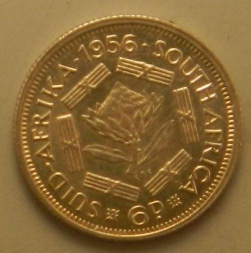 1956 6 PENCE - PROOF