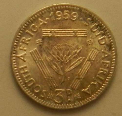 1959 3 PENCE - PROOF