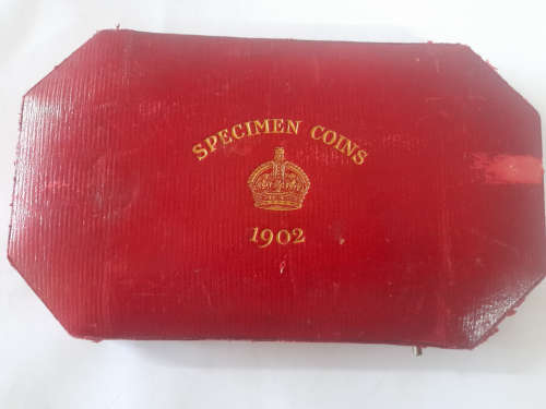 1902 UK Specimen 13 piece Gold & Silver coin collection