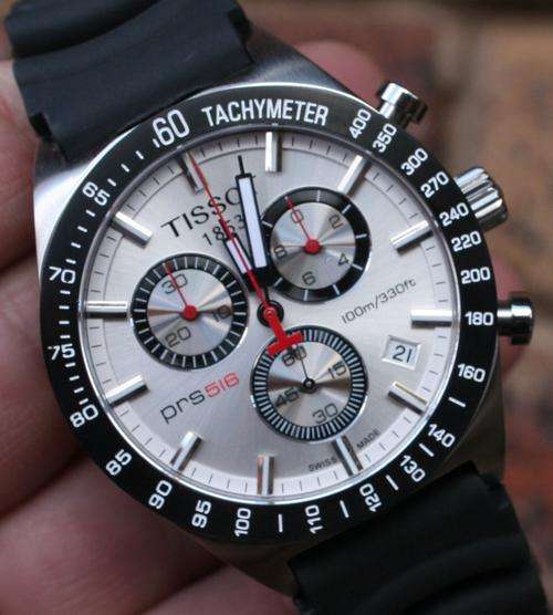 TISSOT PRS516 Gents Robust Pieces**G10-211**BRAND NEW IN BOX**!Replacement Rubber strap fitted.