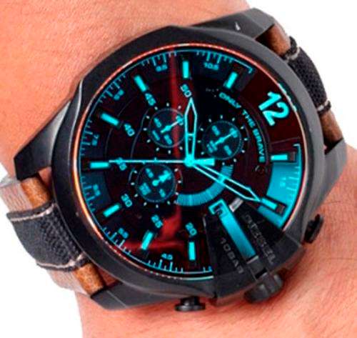 DIESEL GENTS MEGA CHIEF ONLY THE BRAVE XL 52 MM==STUNNER==LOW STARTING BID!!