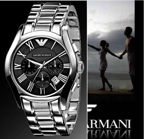 EMPORIO ARMANI RENATO GENTS CHRONOGRAPH WATCH # FULLY LOADED # R5999.99