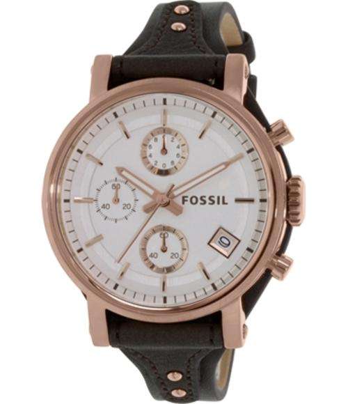 FOSSIL Ladies Boyfriend Chrono-Original and Brand new ++IN STOCK++STUNNING ROSE GOLD TONE++