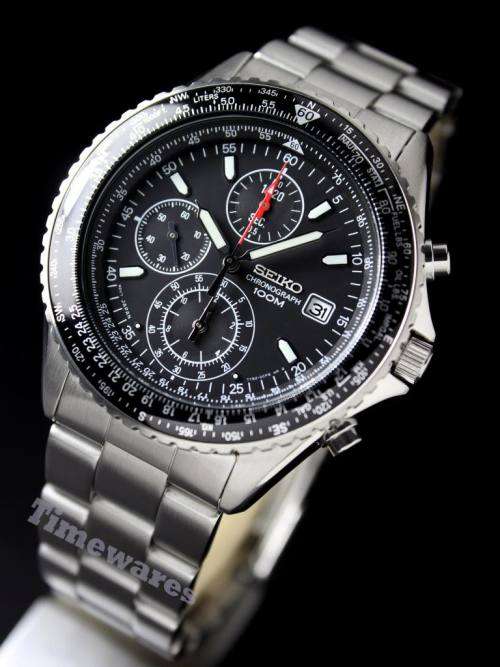 SEIKO Flightmaster Sliderule Chronograph Gents Quartz Watch(STUNNING WATCH-PRICE REDUCED!!)