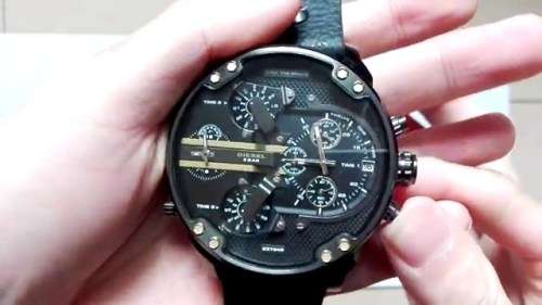 DIESEL GENTS XXL BIG DADDY 57mm 4 TIMEZONE Watch++R7999.99++BRAND NEW IN BOX!!