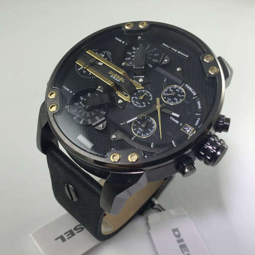 DIESEL GENTS XXL BIG DADDY 57mm 4 TIMEZONE Watch++R7999.99++BRAND NEW IN BOX!!