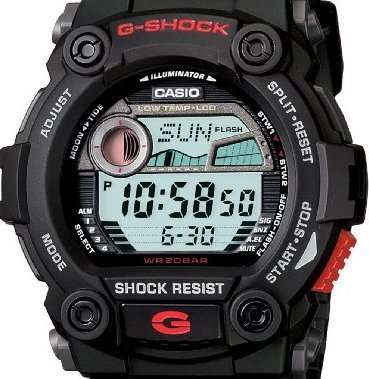 CASIO G-SHOCK 200 Meters Moon-Tide Graph Gents Watch++ROBUST OVERSIZE TIMEPIECES!!++