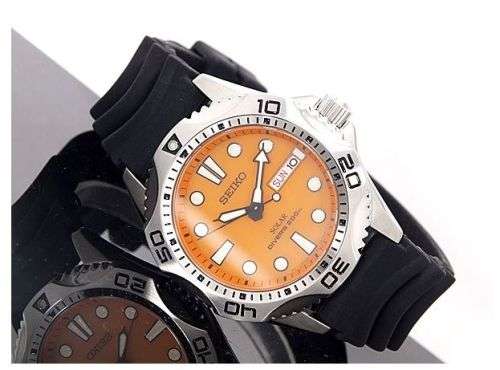 Seiko Gents Divers 200 meters Solar Powered watch++Bargain Deal++Brand New!!