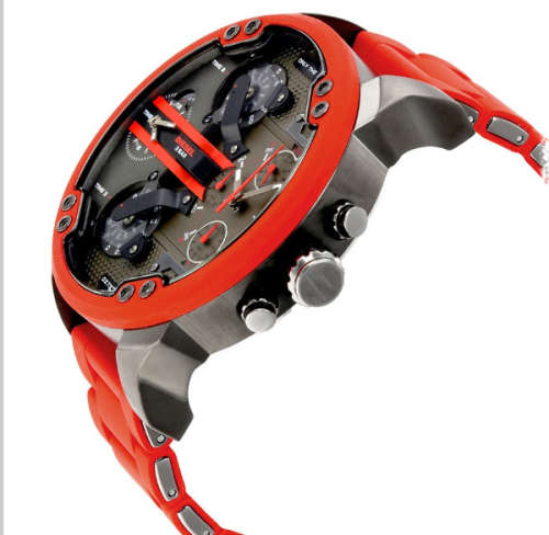 DIESEL DZ7370 GENTS XXL BIG DADDY 57mm 4 TIMEZONE++R8999.99++BRAND NEW IN BOX++PRICE DROP WOW!