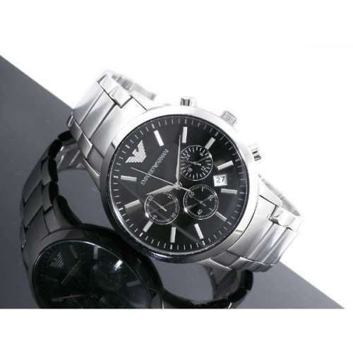 EMPORIO ARMANI AR2434 GENTS CHRONOGRAPH WATCH**BRAND NEW IN BOX**